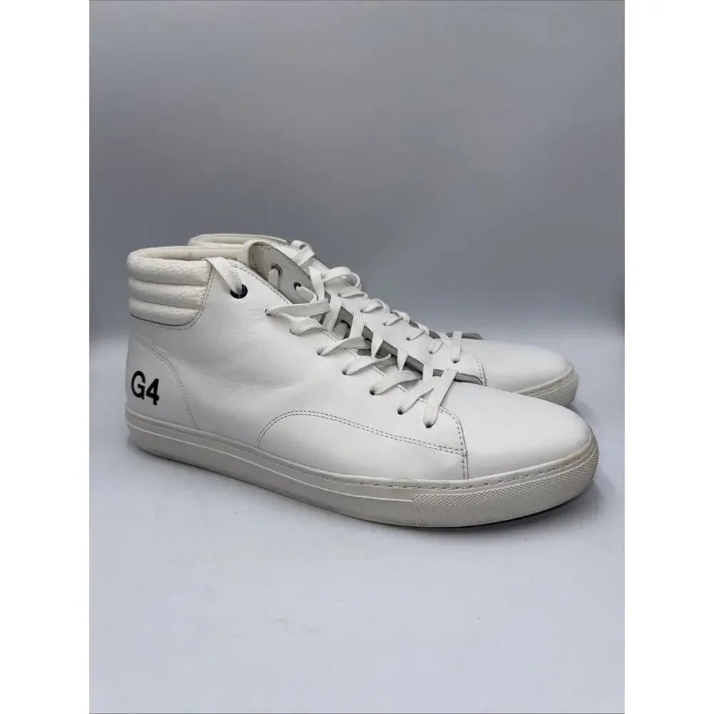 G4 G/FORE Mid Street Disruptor White Leather‎ Shoes Golf (G4MS19F10) Mens 12.5